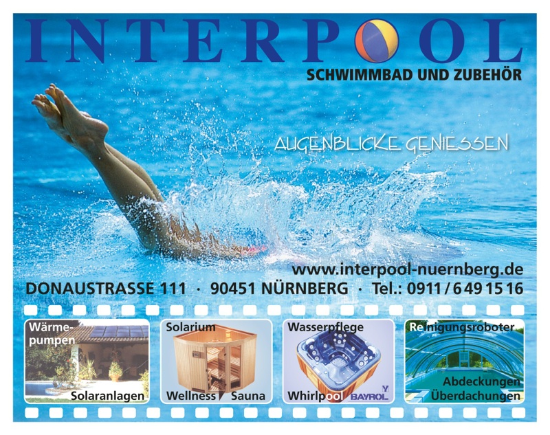 Interpool Nürnberg Swimmingpool Pool Schwimmbad Sauna